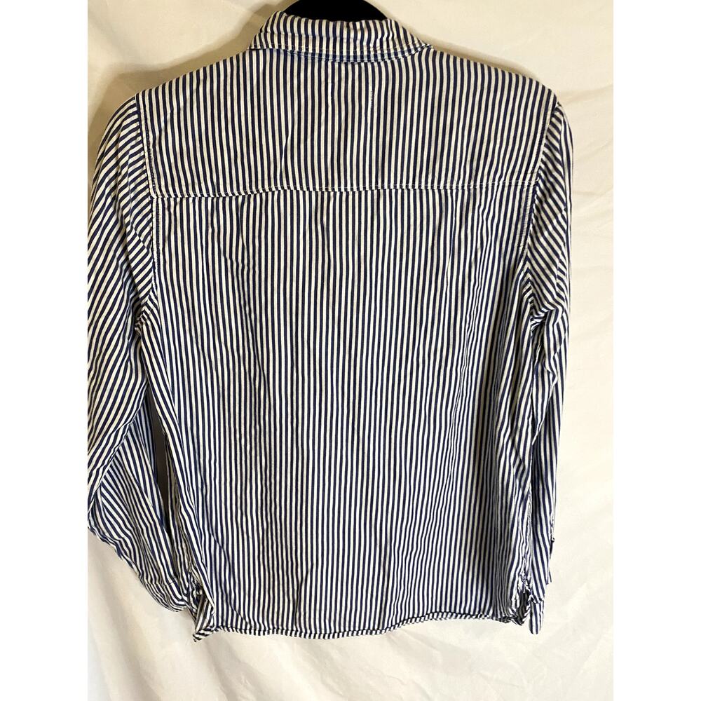 Women's Old Navy Blue Striped Top